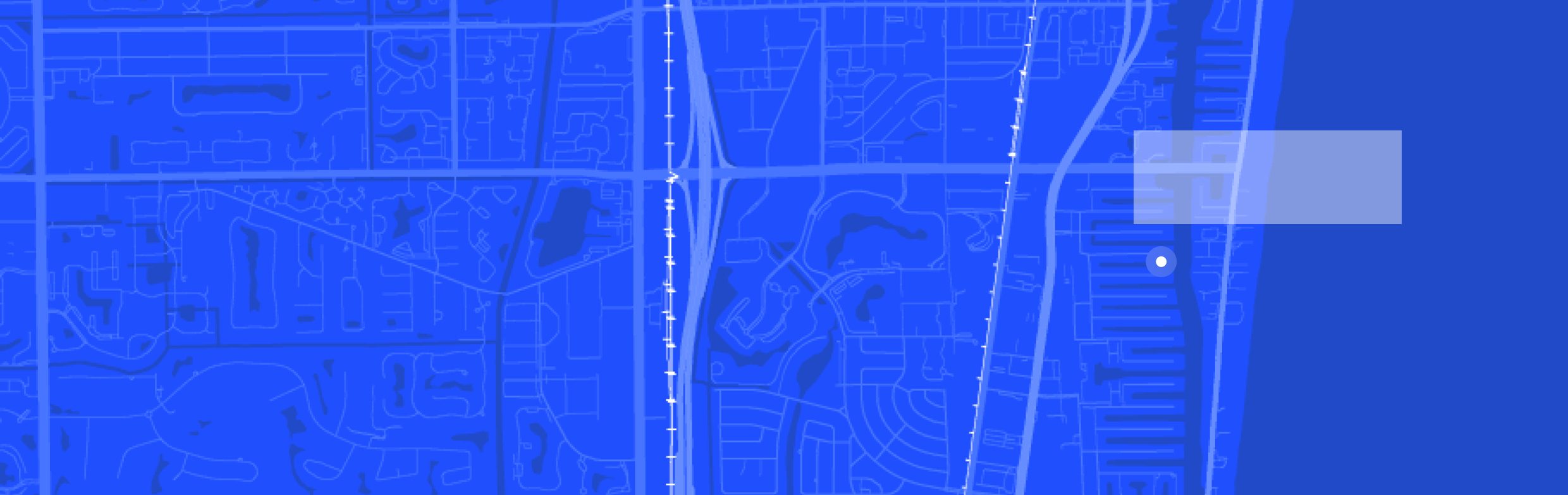 Map showing Datasys headquarters in Boca Raton, Florida